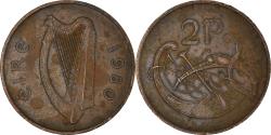 World Coins - Coin, IRELAND REPUBLIC, 2 Pence, 1980