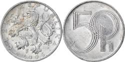 World Coins - Coin, Czech Republic, 50 Haleru, 2006, Jablonec nad Nisou, , Aluminum