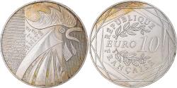 World Coins - France, 10 Euro, 2014, Coq, , Silver, Gadoury:EU656
