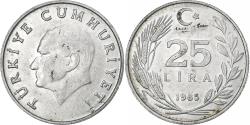 World Coins - Turkey, 25 Lira, 1985, Aluminum, , KM:975