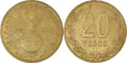 World Coins - Coin, Colombia, 20 Pesos, 1988, , Aluminum-Bronze, KM:271