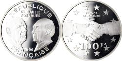 World Coins - Coin, France, 100 Francs, 1994, BE, , Silver, KM:1046, Gadoury:C89