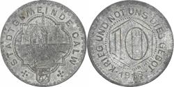 World Coins - Germany, Stadt Calw, 10 Pfennig, 1918, , Zinc