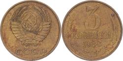 World Coins - Coin, Russia, 3 Kopeks, 1988