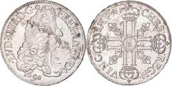 World Coins - Coin, France, Louis XIV, Écu aux 8 L, Ecu, 1691, Rennes, , Silver