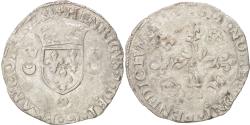 World Coins - Coin, France, Douzain aux croissants, 1552, Rennes, , Billon