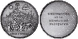 World Coins - France, Medal, Révolution Française, L'Etre Suprême, History, Mauviel