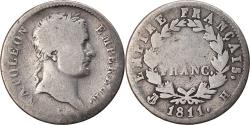 World Coins - Coin, France, Napoléon I, Franc, 1811, La Rochelle, , Silver