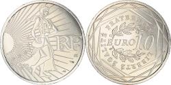 World Coins - France, 10 Euro, Semeuse, 2009, BU, , Silver, Gadoury:EU337, KM:1580