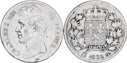 World Coins - Coin, France, Charles X, 2 Francs, 1828, Toulouse, , Silver, KM:725.9