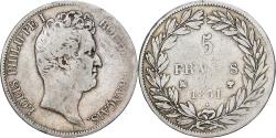 World Coins - France, Louis Philippe I, 5 Francs, 1831, Marseille, Silver,