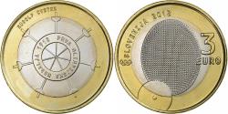 World Coins - Slovenia, 3 Euro, 2012, Première médaille d'or olympique,