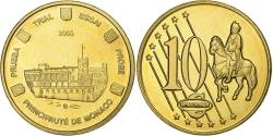 World Coins - Monaco, Medal, 10 C, Essai-Trial, 2005, Cupro-aluminium-nickel,