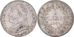 World Coins - Coin, ITALIAN STATES, PAPAL STATES, Pius IX, Lira, 1866, Roma,