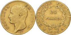 World Coins - France, Napoleon I, 20 Francs, 1806, Paris, Gold, , Gadoury:1023, Le