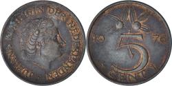 World Coins - Netherlands, 5 Cents, 1976
