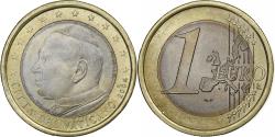 World Coins - VATICAN CITY, John Paul II, Euro, Jean-Paul II, 2004, Rome, Bi-Metallic,