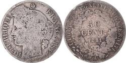 World Coins - Coin, France, Cérès, 50 Centimes, 1881, Paris, , Silver, KM:834.1