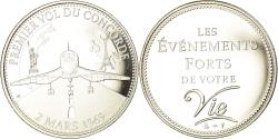 World Coins - France, Medal, Les événements forts de votre vie, Premier vol du Concorde