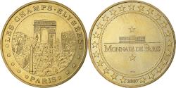 World Coins - France, Tourist token, Les Champs-Élysées, 2007, MDP, Nordic gold,