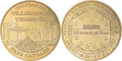 World Coins - France, Token, Touristic token, 11/ Château de Villerouge-Termenès, Arts &