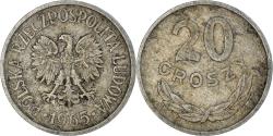 World Coins - Coin, Poland, 20 Groszy, 1965, Warsaw, , Aluminum, KM:A47