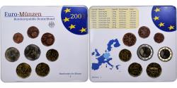 World Coins - Germany, Set 1 ct. - 2 Euro, BU, 2003, Hamburg,
