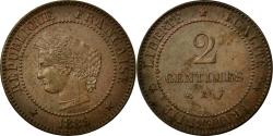 World Coins - Coin, France, Cérès, 2 Centimes, 1889, Paris, , Bronze, KM:827.1