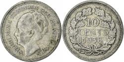 World Coins - Coin, Netherlands, Wilhelmina I, 10 Cents, 1936, , Silver, KM:163