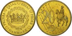 World Coins - Denmark, Medal, 20 C, Essai-Trial, 2003, Cupro-aluminium-nickel,