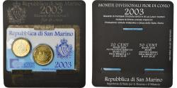 World Coins - San Marino, Set, 2003, 20c + 50c,