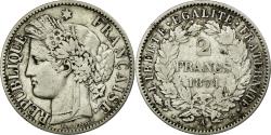 World Coins - Coin, France, Cérès, 2 Francs, 1871, Paris, , Silver, KM:817.1
