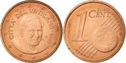 World Coins - VATICAN CITY, Euro Cent, 2008, , Copper Plated Steel, KM:375