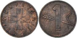 World Coins - Coin, Switzerland, Rappen, 1951