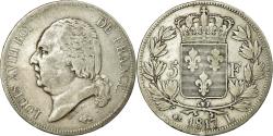 World Coins - Coin, France, Louis XVIII, 5 Francs, 1817, Bayonne, , Silver, KM:711.8