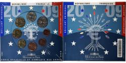 World Coins - France, Coffret 1c. à 2€, BU, 2009, MDP,