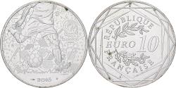 World Coins - France, 10 Euro, 2016, Monnaie de Paris, UEFA Euro 2016, , Silver