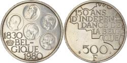 World Coins - Coin, Belgium, 500 Francs, 1980, Brussels, , Silver Clad Copper-Nickel