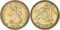 World Coins - Coin, Finland, 20 Pennia, 1985