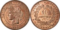 World Coins - Coin, France, Cérès, 10 Centimes, 1896, Paris, , Bronze, KM:815.1