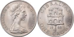 World Coins - Gibraltar, Elizabeth II, Crown, 1968, Copper-nickel, , KM:4