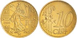 World Coins - France, 5 Euro Cent, 2005, BU, , Copper Plated Steel, Gadoury:3