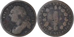World Coins - Coin, France, 12 deniers françois, 12 Deniers, 1792 / AN 4, Marseille