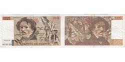 World Coins - France, 100 Francs, Delacroix, H.119, EF(40-45)