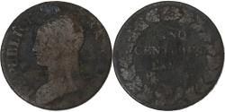 World Coins - France, 5 Centimes, Dupré, AN 8, Lille, Copper, , Gadoury:126a