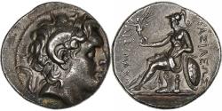 Ancient Coins - Thrace, Lysimachos, Tetradrachm, ca. 297-281 BC, Uncertain mint, Silver