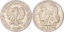 World Coins - Coin, Poland, 10 Zlotych, 1959