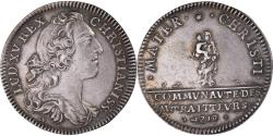 World Coins - France, Token, Louis XV, Corporations, Communauté des Traiteurs, 1719