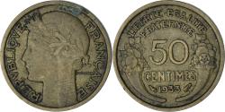 World Coins - France, Morlon, 50 Centimes, 1933, Paris, , Aluminum-Bronze, KM:894.1