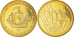 World Coins - Estonia, 20 Euro Cent, 2003, unofficial private coin, , Copper Plated